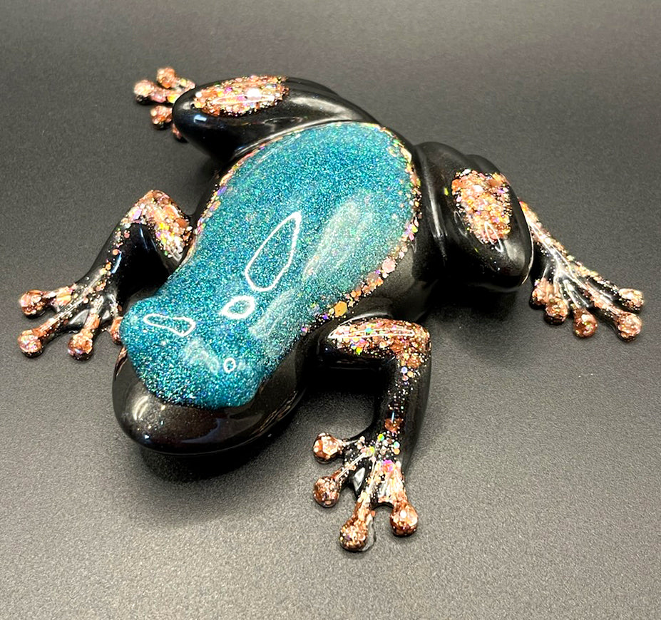 Epoxy Plant BUddy Frog Ribbit For Sale Front View