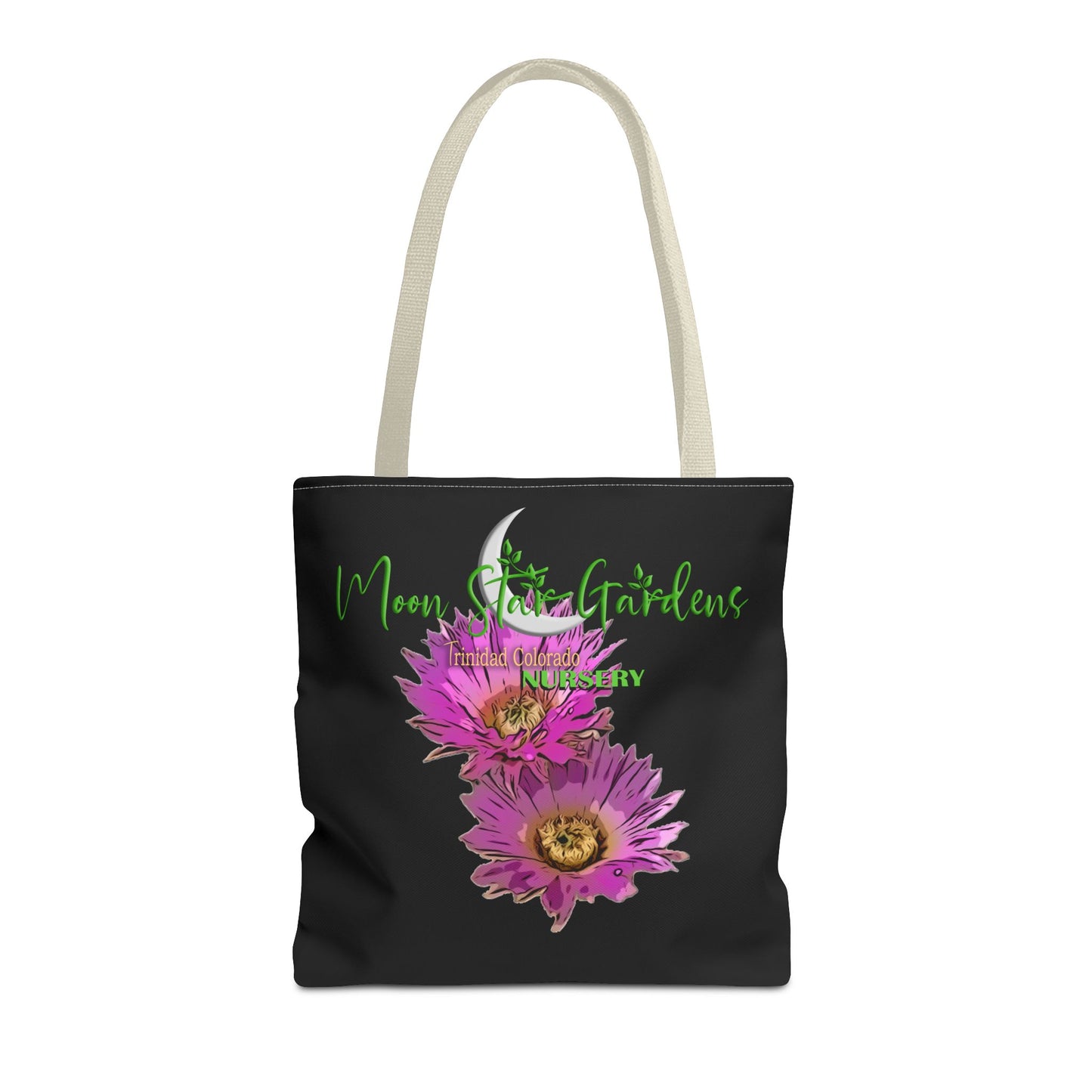 Moon Star Gardens Floral Tote Bag - Stylish Eco-Friendly Carryall for Garden Lovers