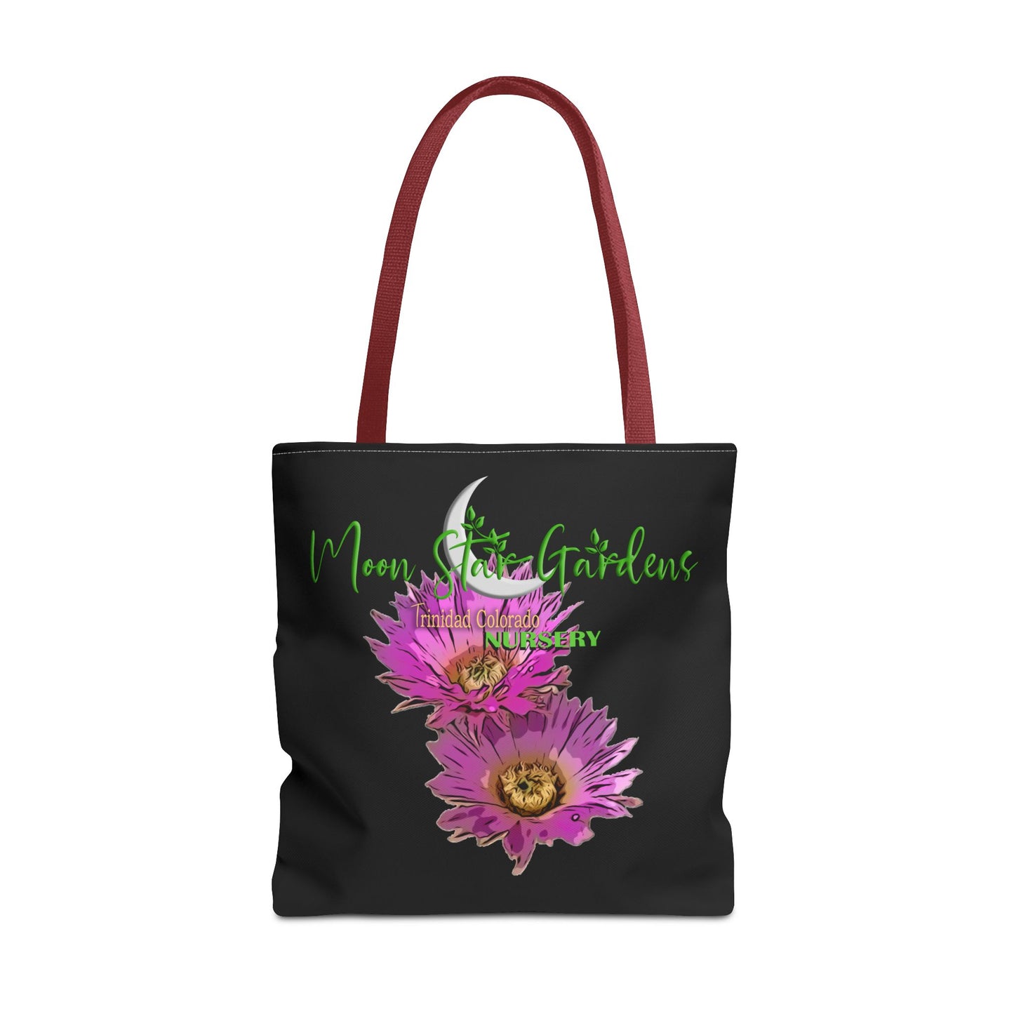 Moon Star Gardens Floral Tote Bag - Stylish Eco-Friendly Carryall for Garden Lovers