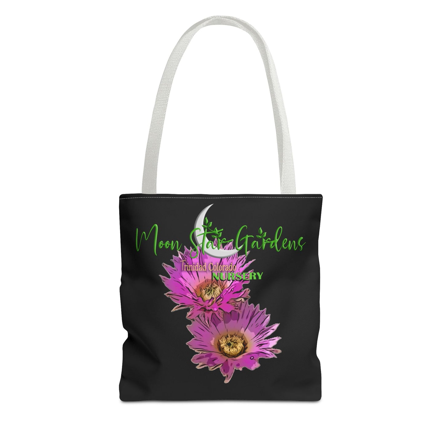 Moon Star Gardens Floral Tote Bag - Stylish Eco-Friendly Carryall for Garden Lovers