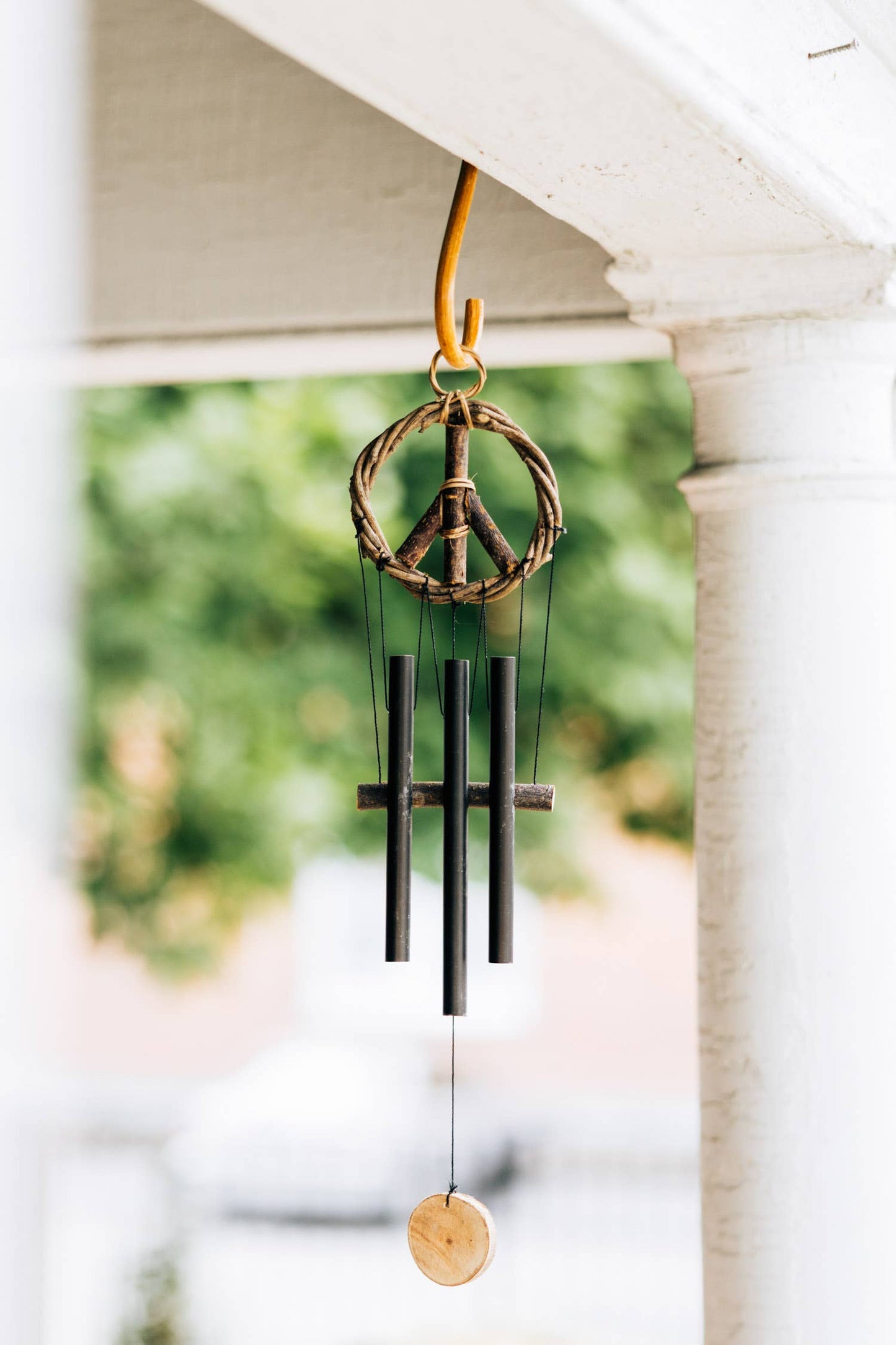 Peace Sign Wind Chime