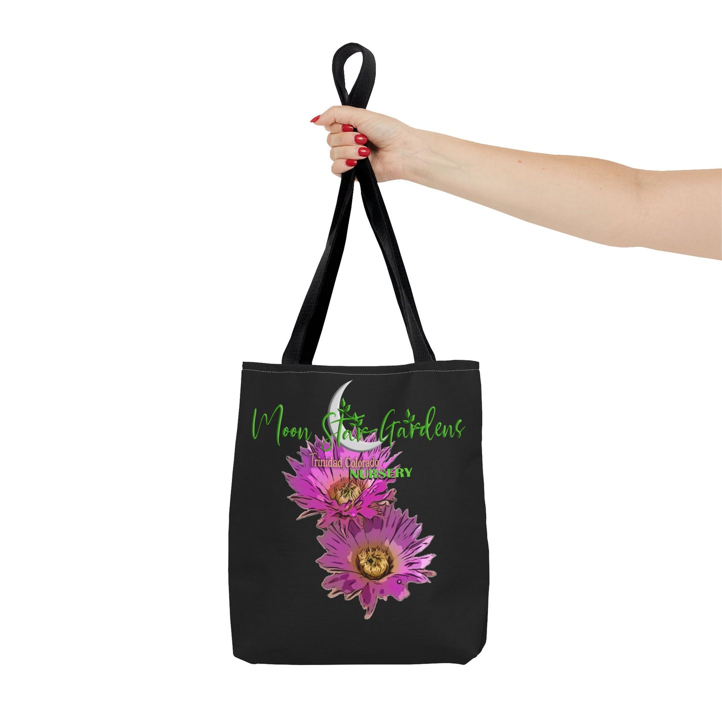 Moon Star Gardens Floral Tote Bag - Stylish Eco-Friendly Carryall for Garden Lovers