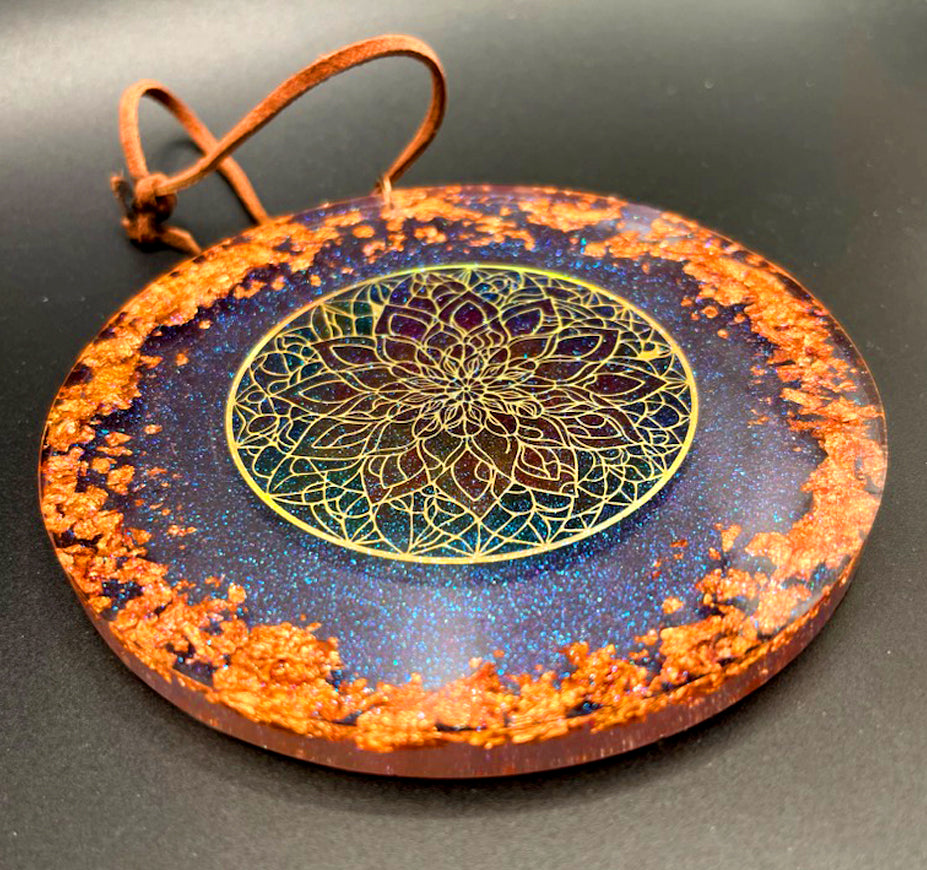 Luminescence Mandala Suncatcher