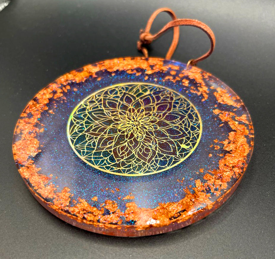 Luminescence Mandala Suncatcher