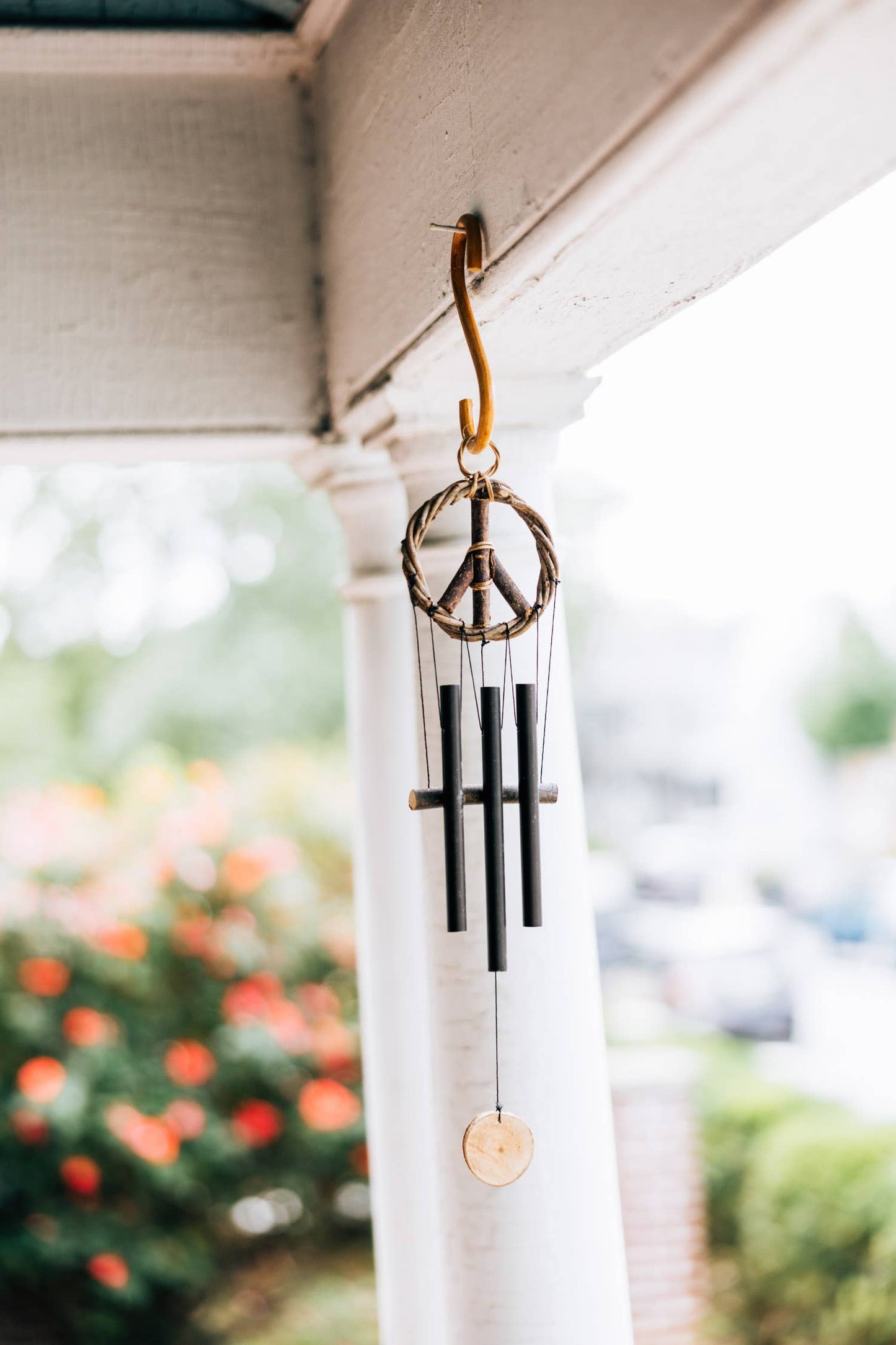 Peace Sign Wind Chime