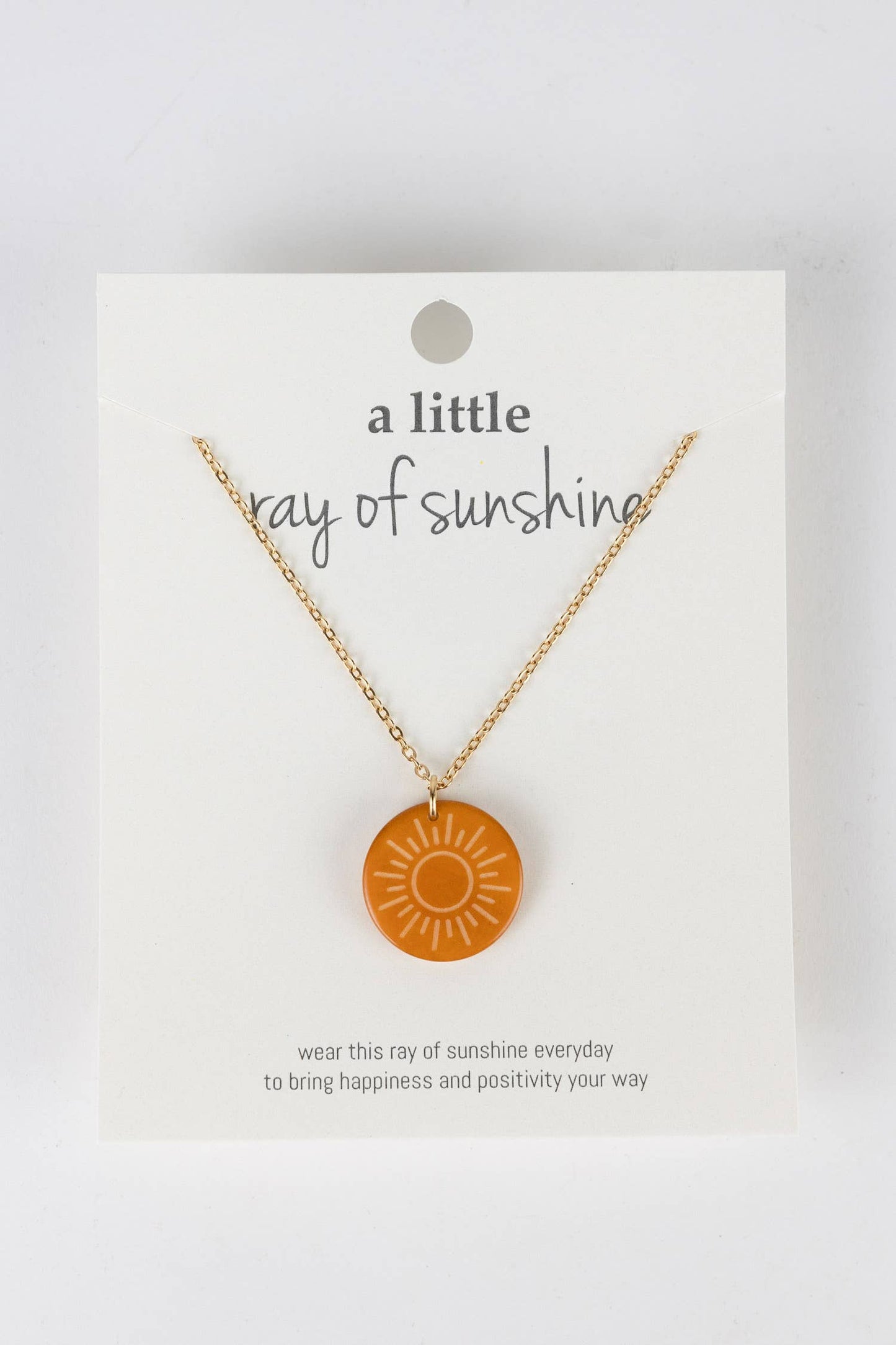 Ray of Sunshine Necklace