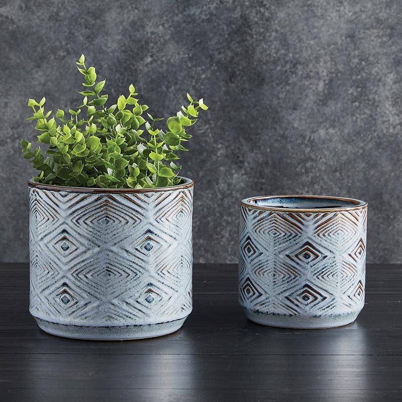 Elegant Rhombus Pot - Large