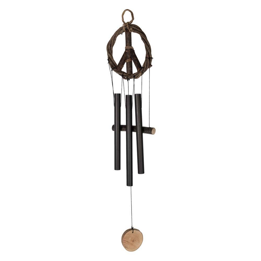 Peace Sign Wind Chime